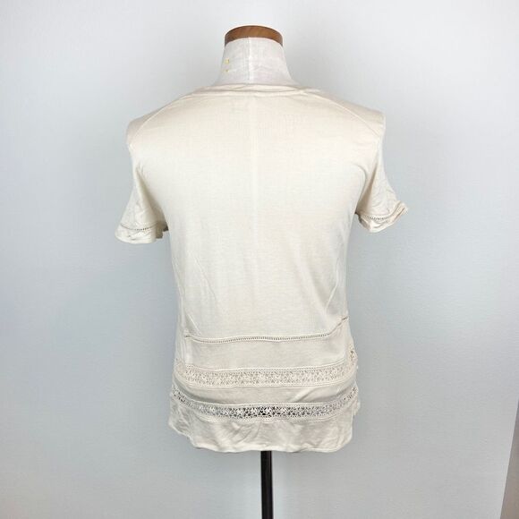 Aritzia Wilfred Crochet Lace Shirt - Picture 5 of 6